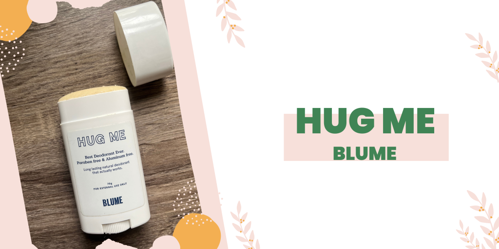 Hug Me Deodorant tube by Blume