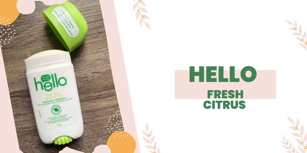 Fresh Citrus deodorant by Hello Products